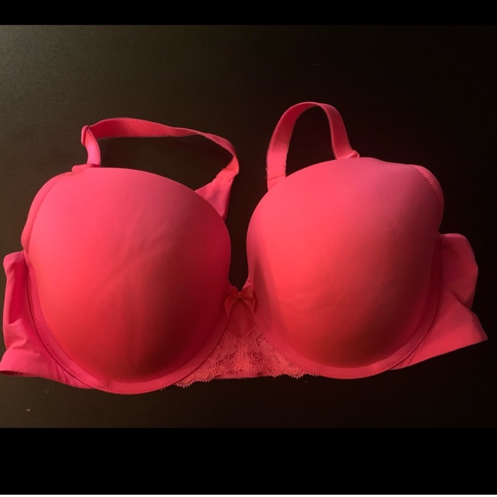 Torrid neon pink padded bra 38c